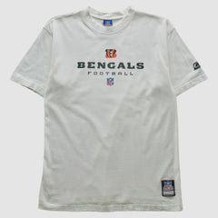 Cincinnati Bengals Reebok 2000s T-shirt White Vintage - Fanatics