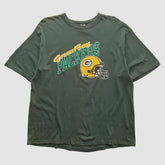 Green Bay Packers Champion 90s T-shirt Green Vintage - Fanatics