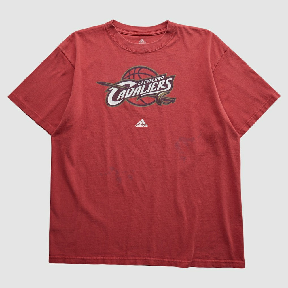 Adidas - Cleveland Cavaliers 2010s T-shirt - Maroon Vintage