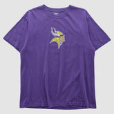 Minnesota Vikings Reebok 2000s T-shirt Purple Vintage - Fanatics