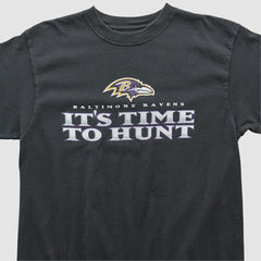 Baltimore Ravens Reebok 2000s T-shirt Black Vintage - Fanatics