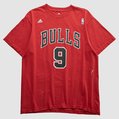 Adidas - Chicago Bulls 2010s T-shirt - Red Vintage