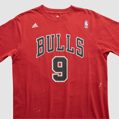 Adidas - Chicago Bulls 2010s T-shirt - Red Vintage