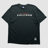 Atlanta Falcons Reebok 2000s T-shirt Black Vintage - Fanatics