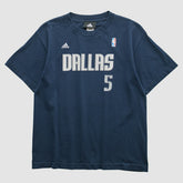 Adidas - Dallas Mavericks 2010s T-shirt - Navy Vintage