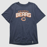 Chicago Bears Reebok 2000s T-shirt Navy Vintage - Fanatics