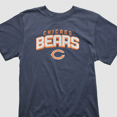 Chicago Bears Reebok 2000s T-shirt Navy Vintage - Fanatics