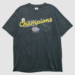 Pittsburgh Steelers Alstyle 2006 T-shirt Charcoal Vintage - Fanatics