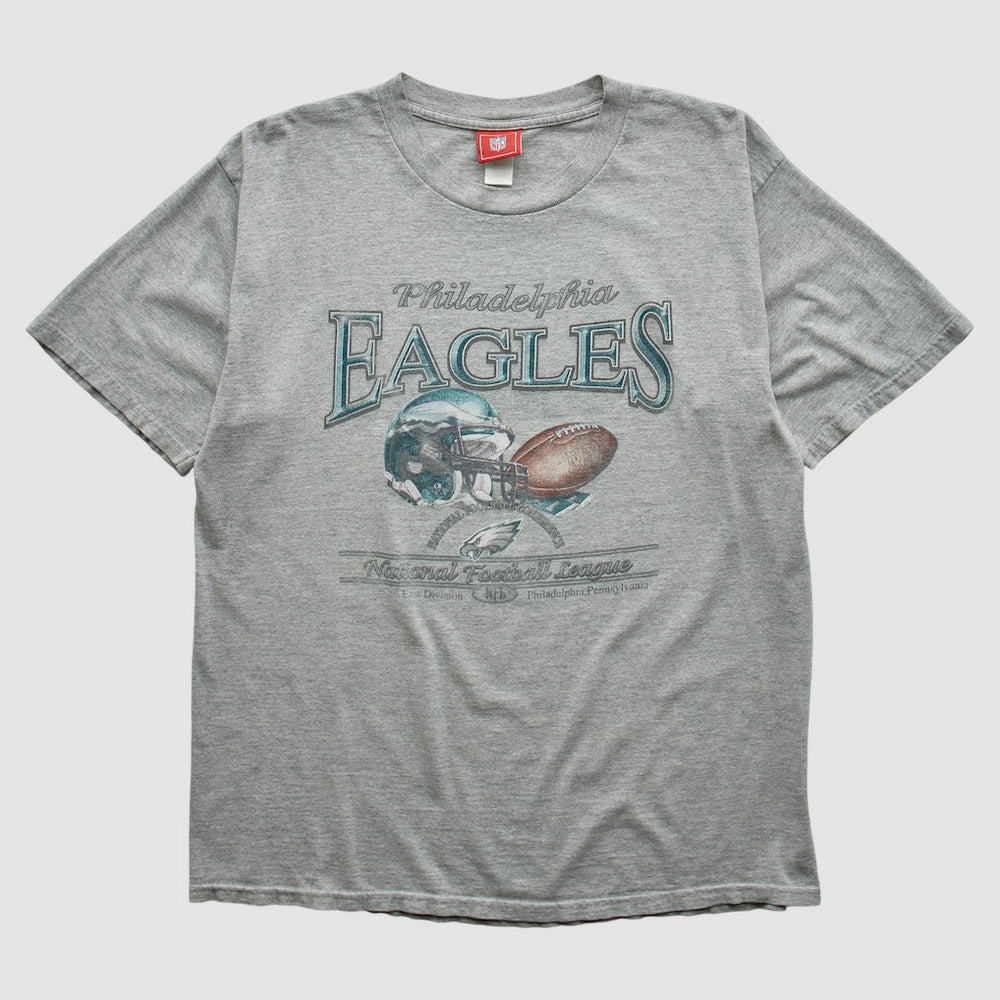 Philadelphia Eagles NFL 2000s T-shirt Heather Gray Vintage - Fanatics