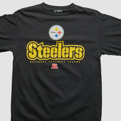 Pittsburgh Steelers NFL 2000s Long Sleeve T-shirt Black Vintage - Fanatics