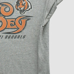 Cincinnati Bengals Reebok 2000s T-shirt Heather Gray Vintage - Fanatics