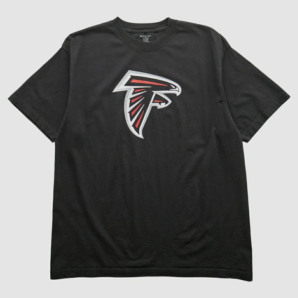 Atlanta Falcons Reebok 2000s T-shirt Black Vintage - Fanatics
