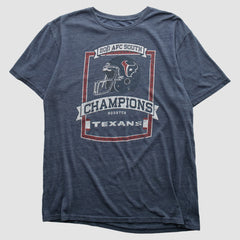Houston Texans Reebok 2011 T-shirt Navy Vintage - Fanatics