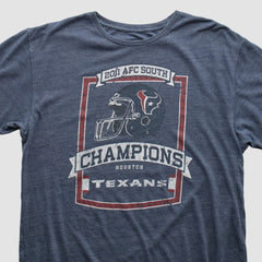 Houston Texans Reebok 2011 T-shirt Navy Vintage - Fanatics