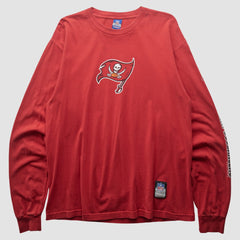 Tampa Bay Buccaneers Reebok 2000s Long Sleeve T-shirt Red Vintage - Fanatics