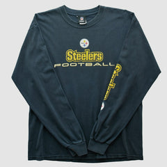 Pittsburgh Steelers Team Edition Apparel 2010s Long Sleeve T-shirt Black Vintage - Fanatics