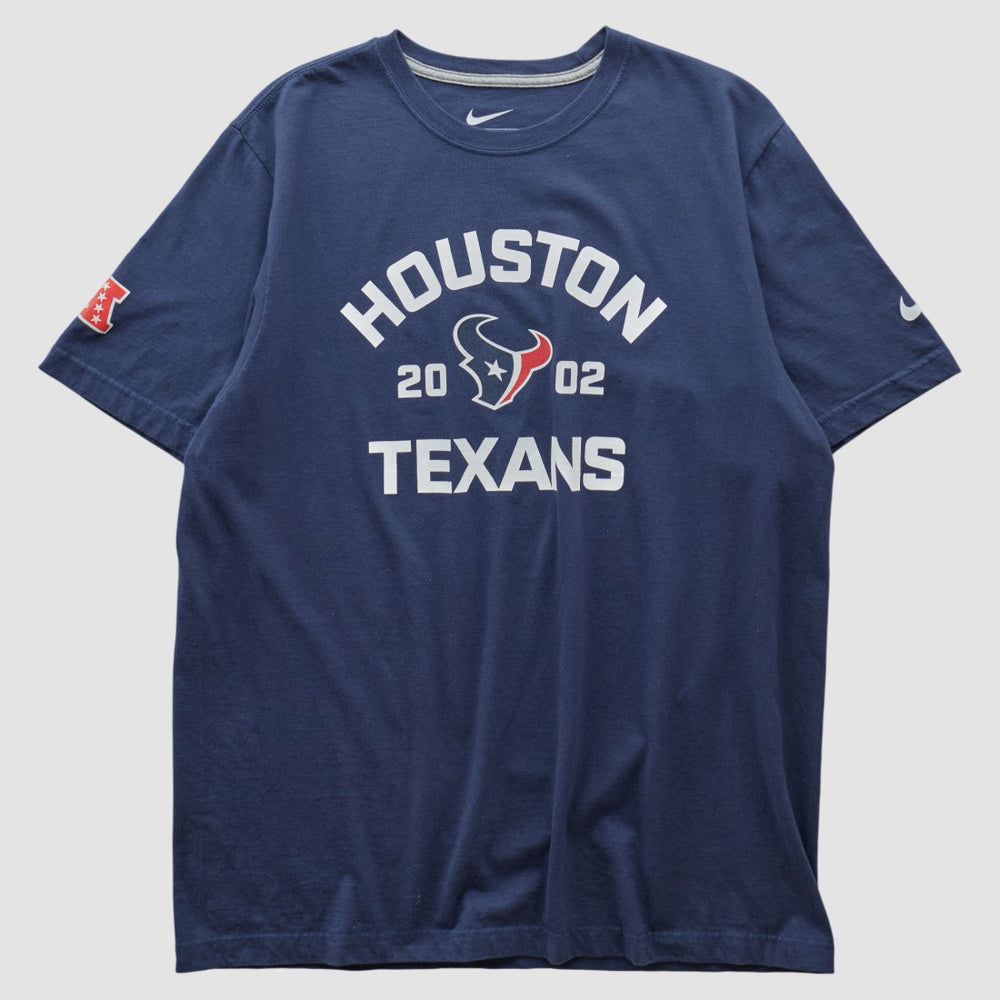 Houston Texans 2010s T-shirt Navy Vintage - Fanatics