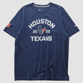 Houston Texans 2010s T-shirt Navy Vintage - Fanatics