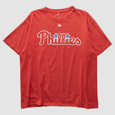 Philadelphia Phillies Majestic 2000s T-shirt Near Me