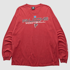 Atlanta Falcons Team Edition Apparel 2010s Long Sleeve T-shirt Red Vintage - Fanatics