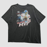Superbowl XLII MVP Reebok 2008 T-shirt Black Vintage - Fanatics