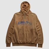 Indianapolis Colts NFL 2000s Hooded Pullover Sweatshirt Brown Vintage - Fanatics