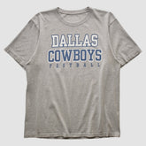 Dallas Cowboys Dallas Cowboys Authentic 2000s T-shirt Heather Gray Vintage - Fanatics
