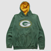 Green Bay Packers NFL 2000s Hooded Pullover Sweatshirt Green Vintage - Fanatics