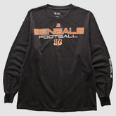 Cincinnati Bengals NFL 2000s Long Sleeve T-shirt Black Vintage - Fanatics