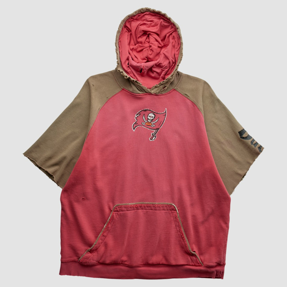 Tampa Bay Buccaneers Reebok 2000s Hooded Pullover Sweatshirt Red Vintage - Fanatics