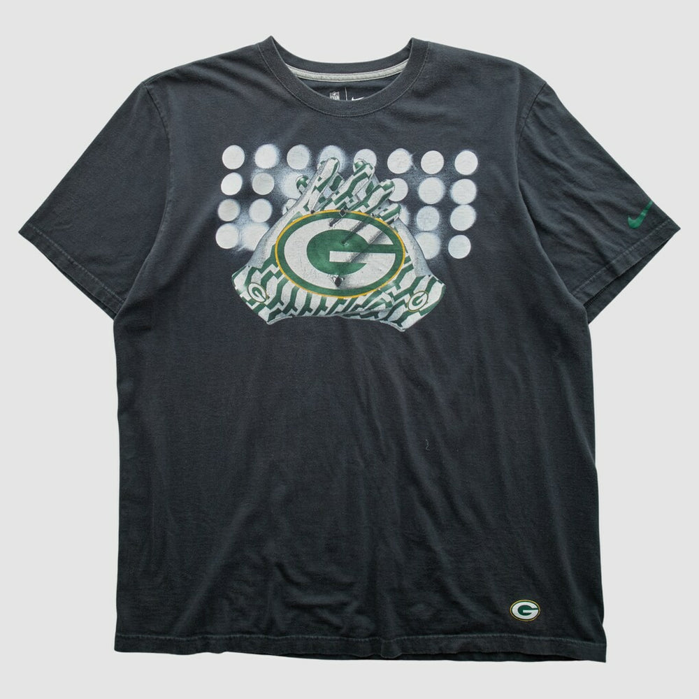 Green Bay Packers Team Edition Apparel 2010s T-shirt Black Vintage - Fanatics