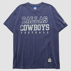 Dallas Cowboys Reebok 2000s T-shirt Navy Vintage - Fanatics