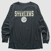 Pittsburgh Steelers Team Edition Apparel 2000s Long Sleeve T-shirt Charcoal Vintage - Fanatics