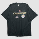 Pittsburgh Steelers Alstyle 2010 T-shirt Black Vintage - Fanatics