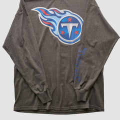 Tennessee Titans NFL 2000s Long Sleeve T-shirt Dark Heather Gray Vintage - Fanatics