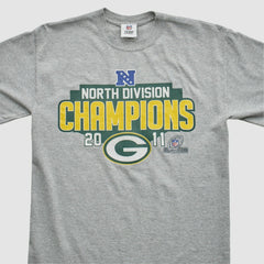Green Bay Packers Team Edition Apparel 2011 T-shirt Heather Gray Vintage - Fanatics