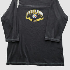Pittsburgh Steelers NFL 2000s T-shirt Black Vintage - Fanatics