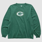 Green Bay Packers Reebok 2000s Long Sleeve T-shirt Green Vintage - Fanatics
