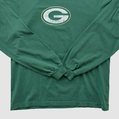 Green Bay Packers Reebok 2000s Long Sleeve T-shirt Green Vintage - Fanatics