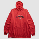 Kansas City Chiefs NFL 2000s Hooded Pullover Sweatshirt Red Vintage - Fanatics