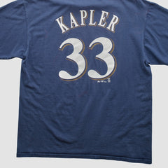 Milwaukee Brewers Majestic 2000s T-shirt On Sale