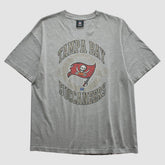 Tampa Bay Buccaneers Team Edition Apparel 2010s T-shirt Heather Gray Vintage - Fanatics
