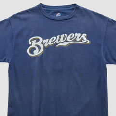 Milwaukee Brewers Majestic 2000s T-shirt Near Me