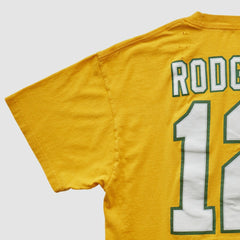 Green Bay Packers NFL 2000s T-shirt Yellow Vintage - Fanatics