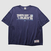 Tampa Bay Rays Majestic 2000s T-shirt discount