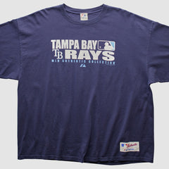 Tampa Bay Rays Majestic 2000s T-shirt discount