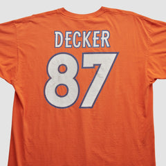 Denver Broncos NFL 2000s T-shirt Orange Vintage - Fanatics