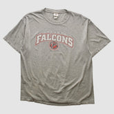 Atlanta Falcons NFL 2000s T-shirt Heather Gray Vintage - Fanatics