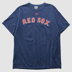 Boston Red Sox Majestic 2000s T-shirt On Sale