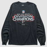 Atlanta Falcons Reebok 2010 Long Sleeve T-shirt Black Vintage - Fanatics